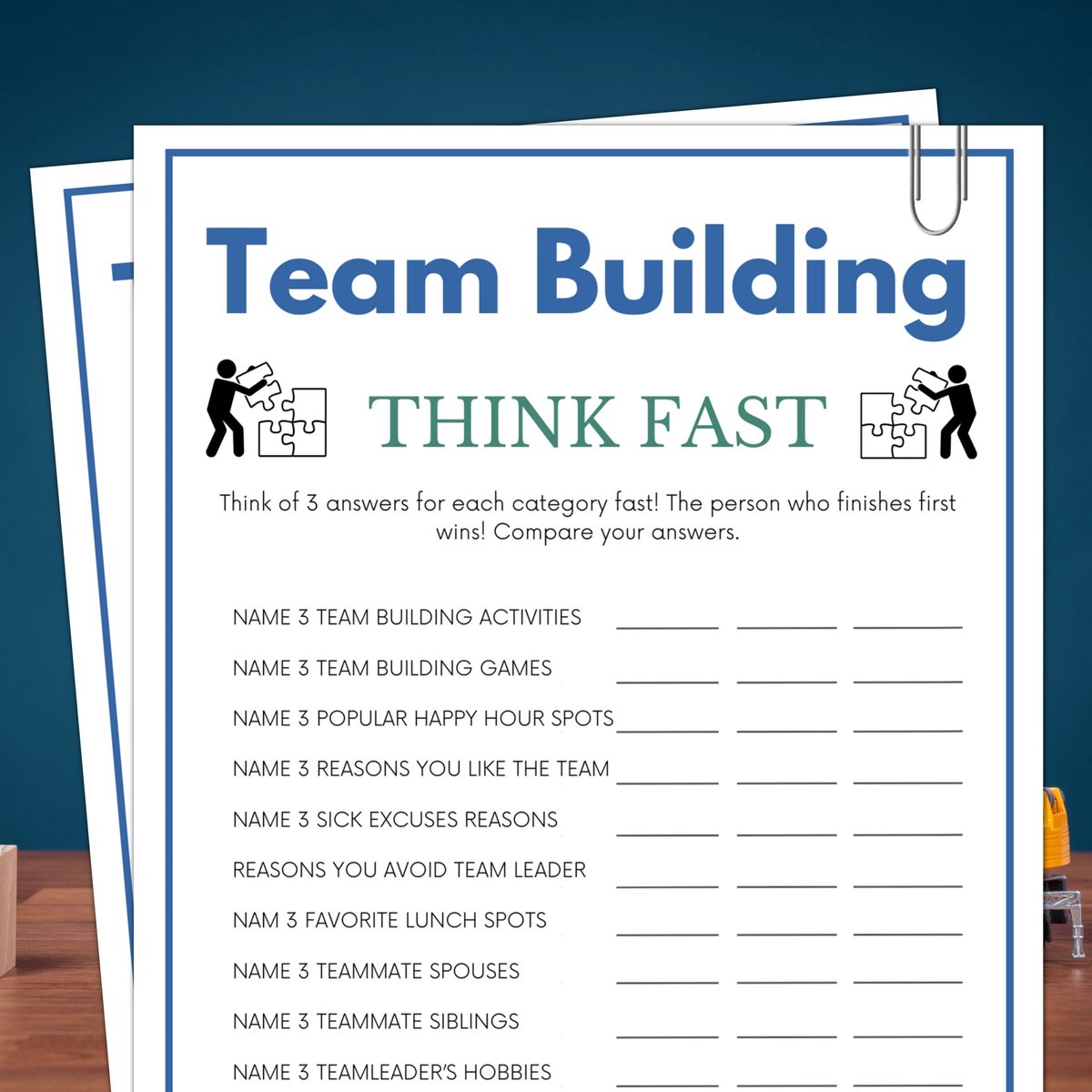 Team Building & Group Activity Questions to Build Trust and Rapport